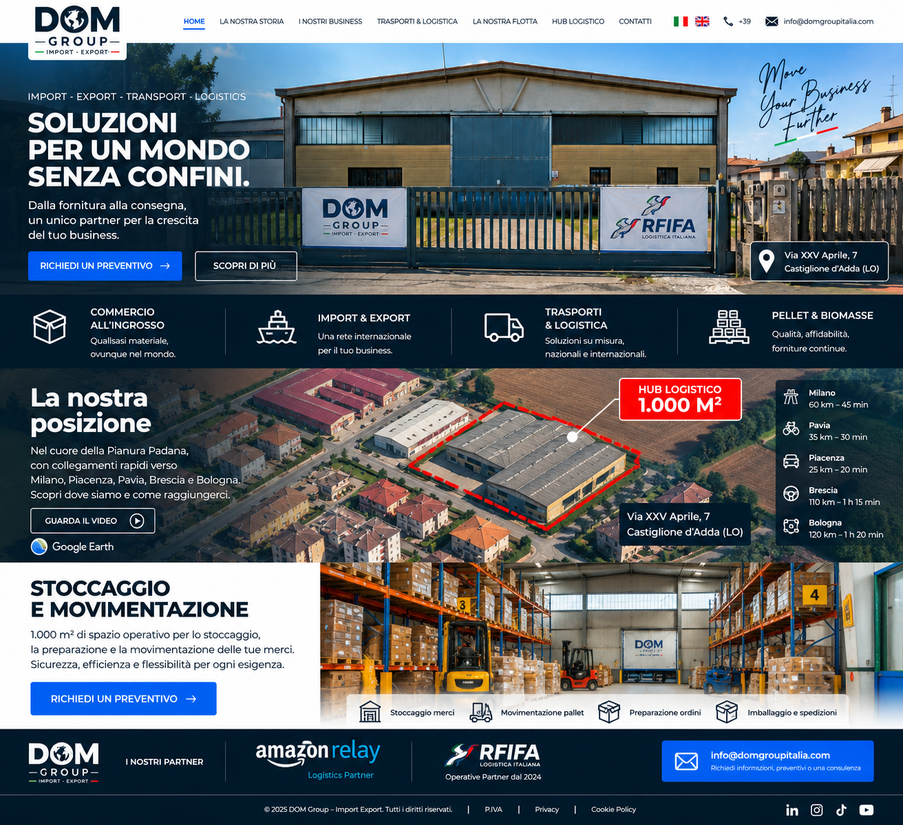 DOM Group - Import Export, Trasporti e Logistica