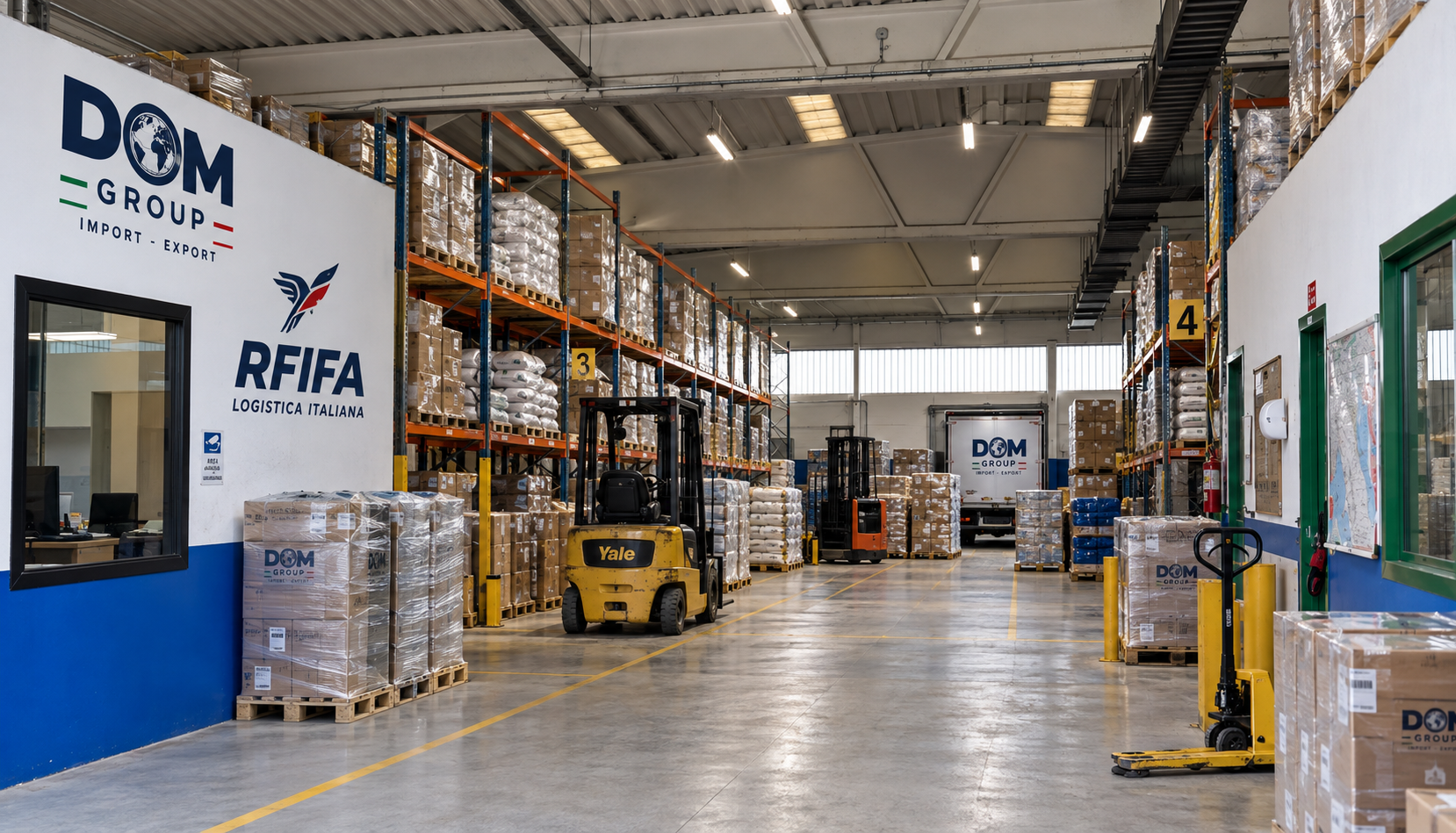 Stoccaggio e movimentazione DOM Group
